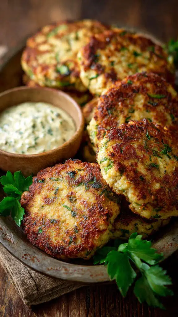 Irresistible Mediterranean Chicken Patties