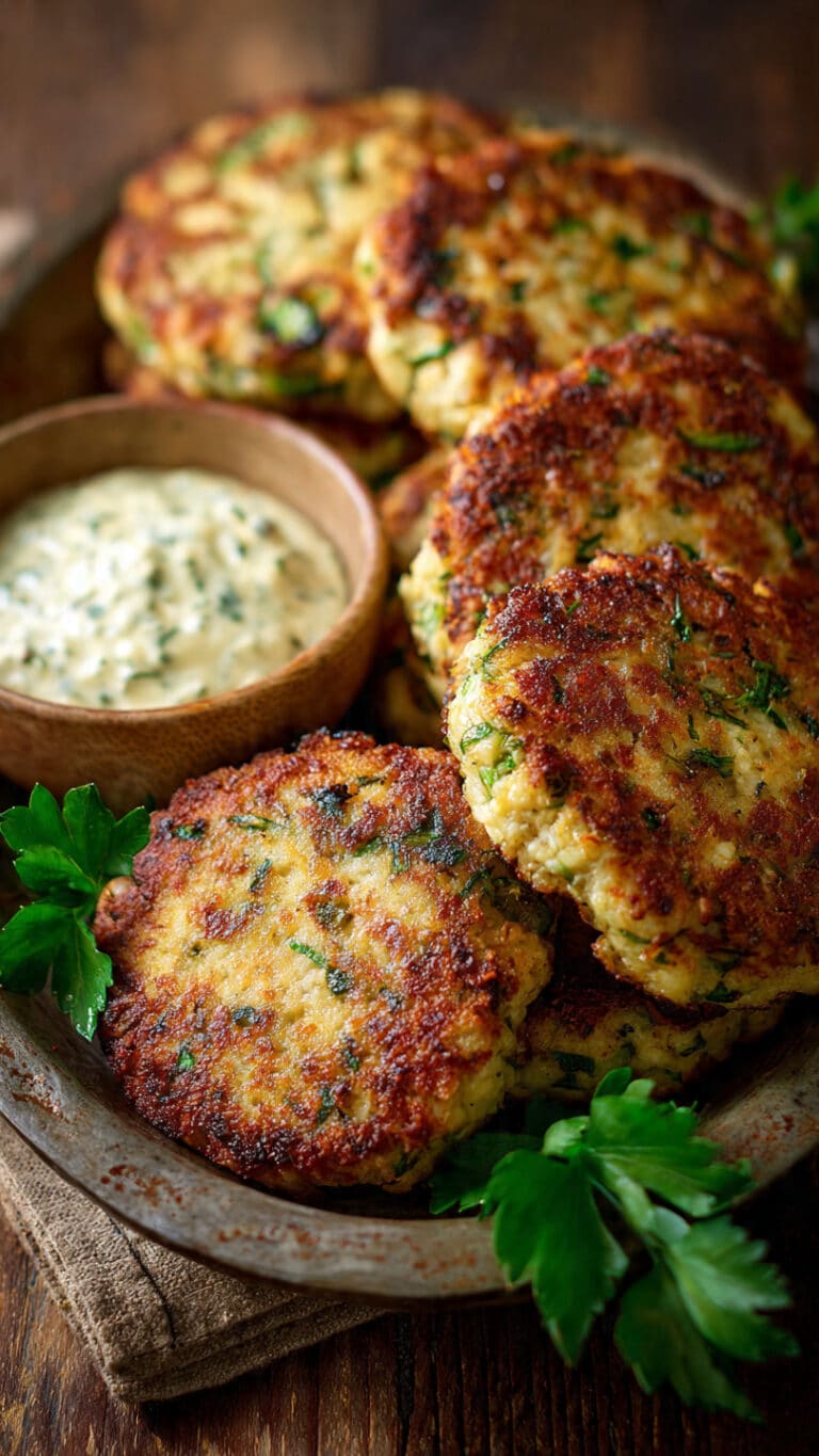 Irresistible Mediterranean Chicken Patties