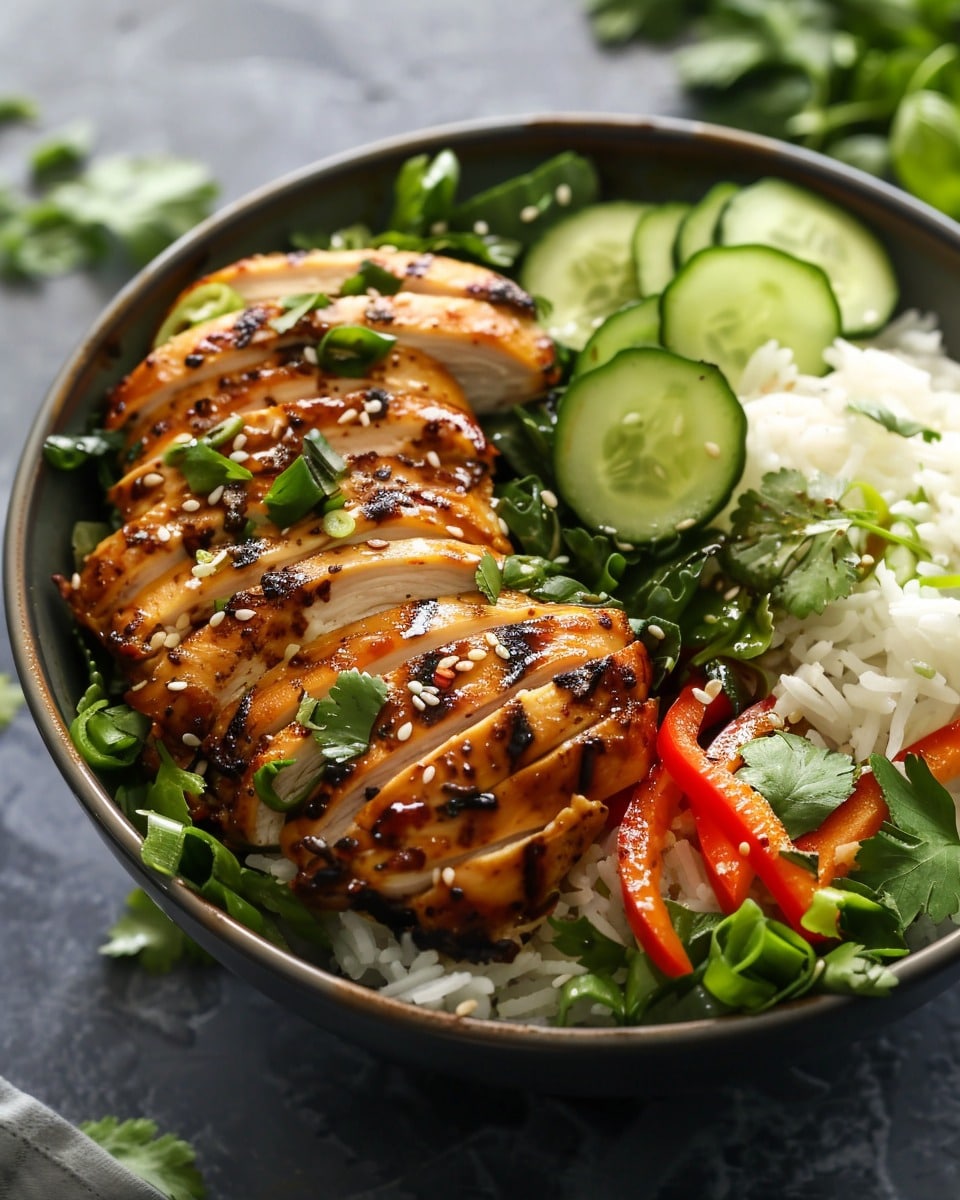 Coconut Chicken Rice Bowl