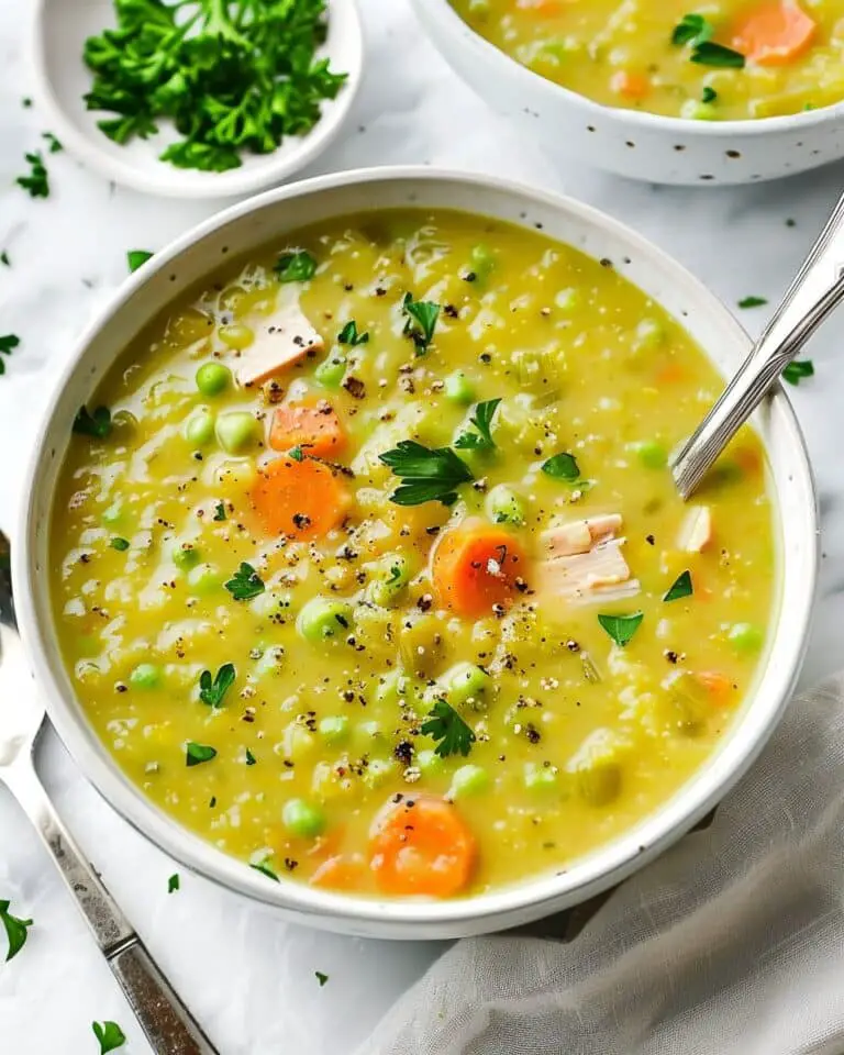 High Protein Classic Split Pea Soup