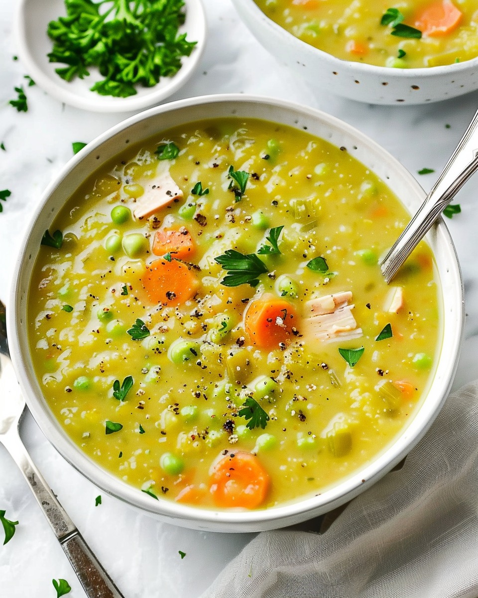 High Protein Classic Split Pea Soup