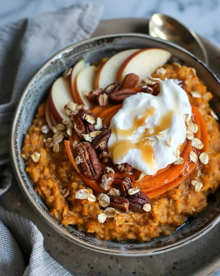 10-Minute Apple Carrot Oatmeal