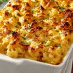 Irresistible Mac and Cheese Meatloaf Casserole