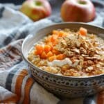 10-Minute Apple Carrot Oatmeal