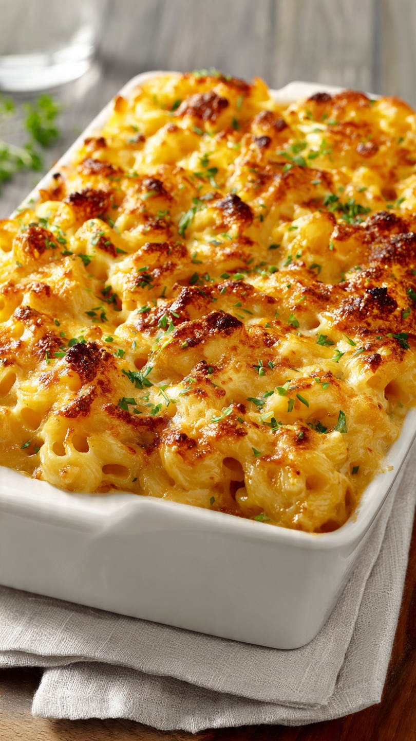 Irresistible Mac and Cheese Meatloaf Casserole
