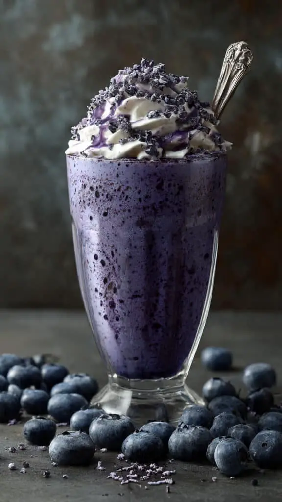 Blueberry Milkshake