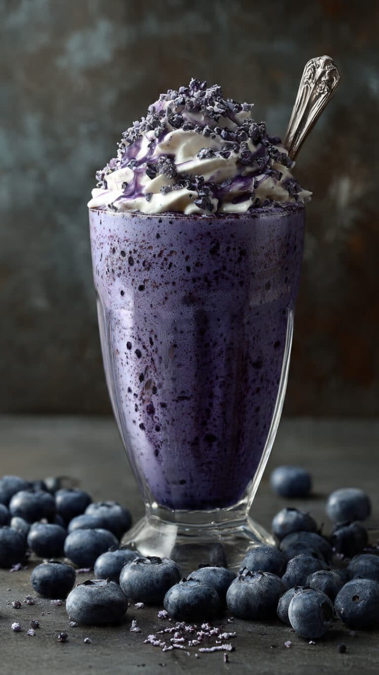 Blueberry Milkshake