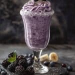 Blueberry Milkshake
