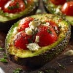 Caprese Stuffed Avocados
