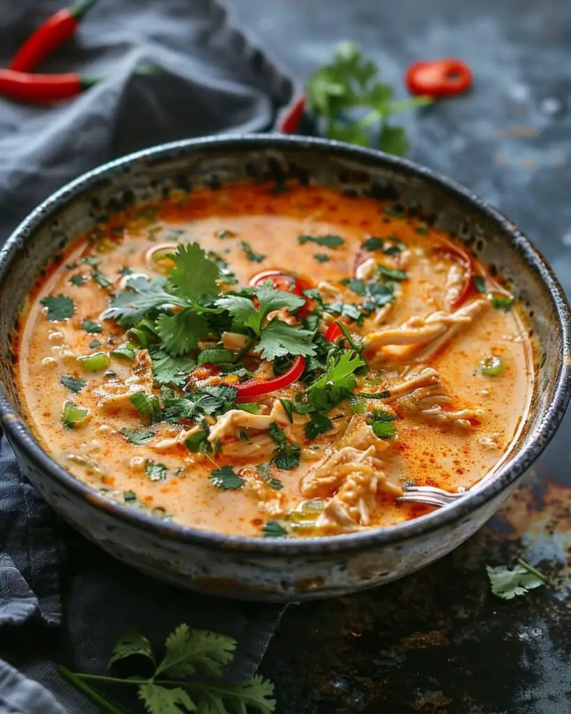 Creamy Chicken Enchilada Soup