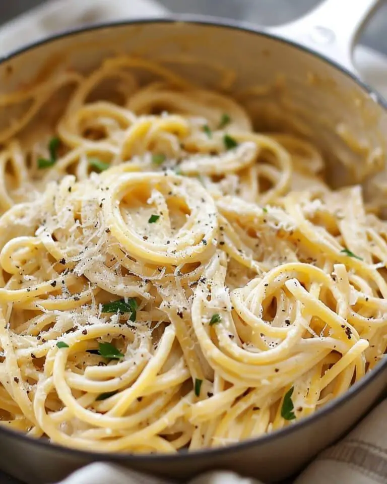 One Pot Creamy Garlic Pasta
