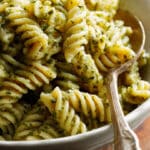 One Pot Creamy Pesto Sauce Pasta