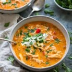 Creamy Chicken Enchilada Soup