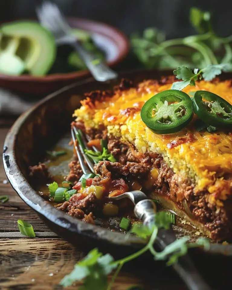 Texas Tamale Pie Casserole