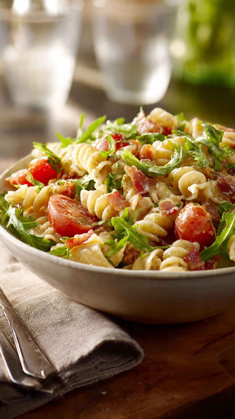 Tuna BLT Pasta Salad