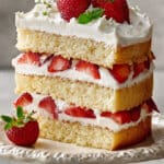 Strawberry Shortcake Layer Cake