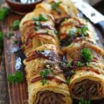 French Dip Tortilla Roll Ups
