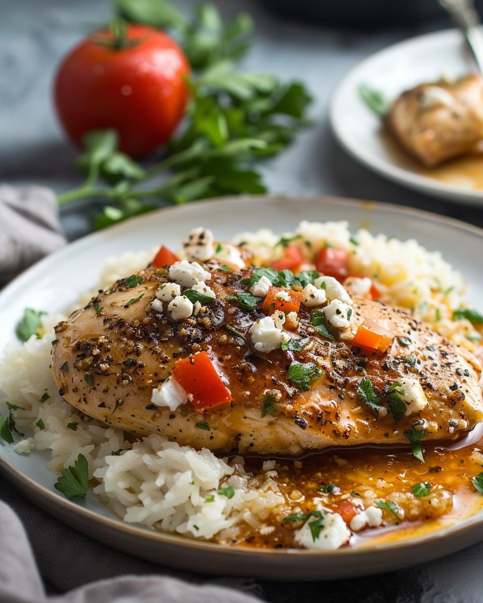 Hot Honey Feta Chicken