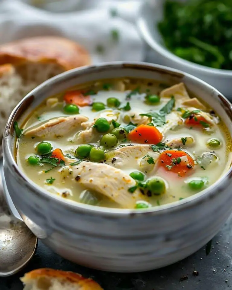 Easy High Protein Soup With Chicken And Veggies