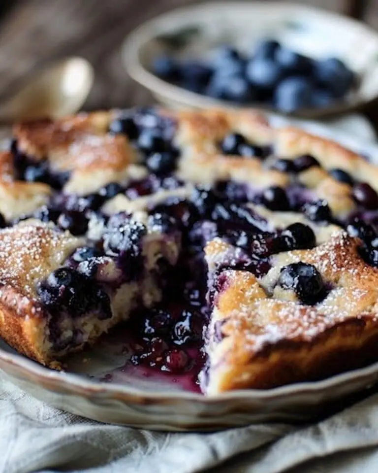 Blueberry Buttermilk Pancake Casserole
