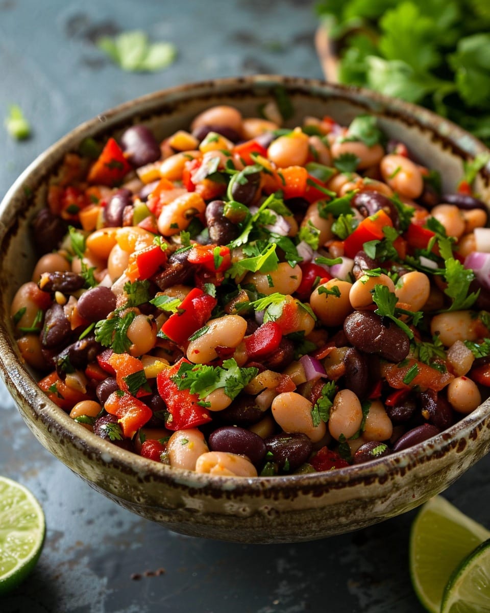 Chili Lime Bean Salad