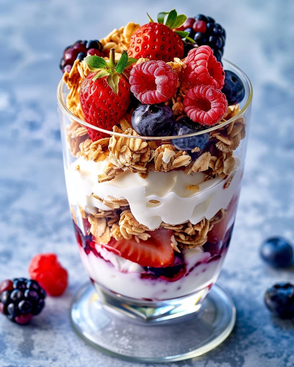 Greek Yogurt Berry Parfait
