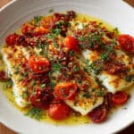 Baked White Fish Recipe, Mediterranean-Style