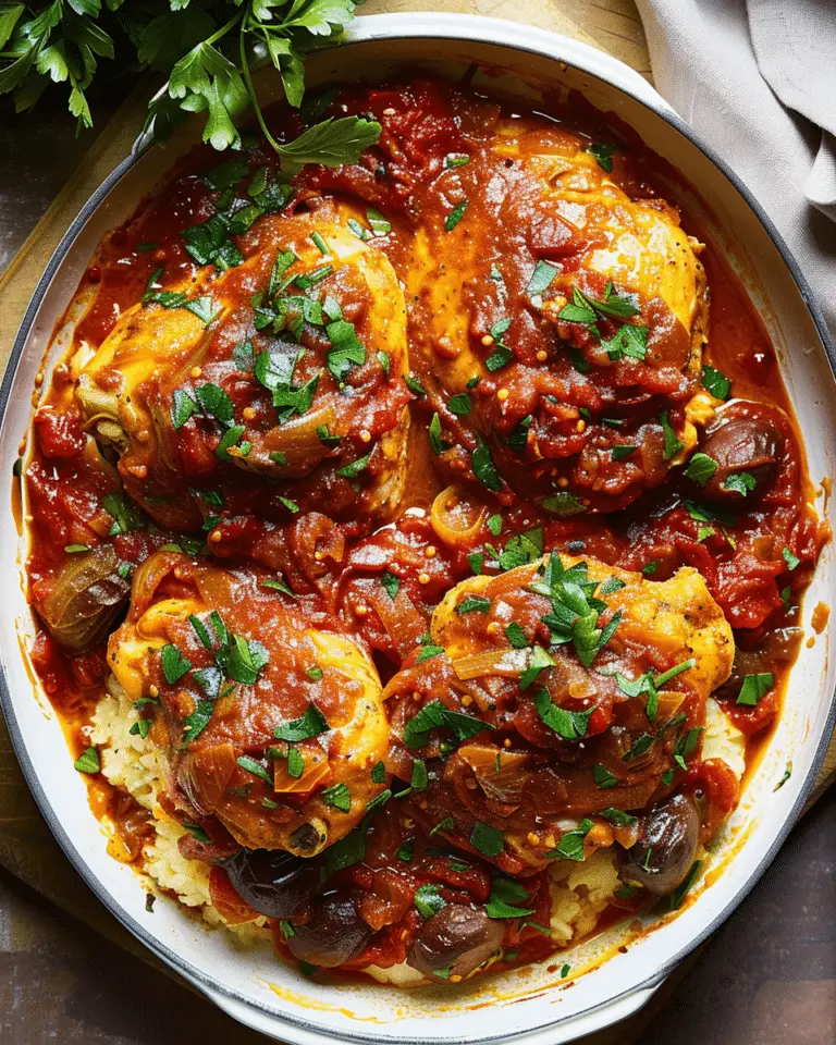 Chicken Cacciatore