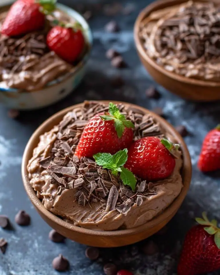 Homemade Chocolate Mousse