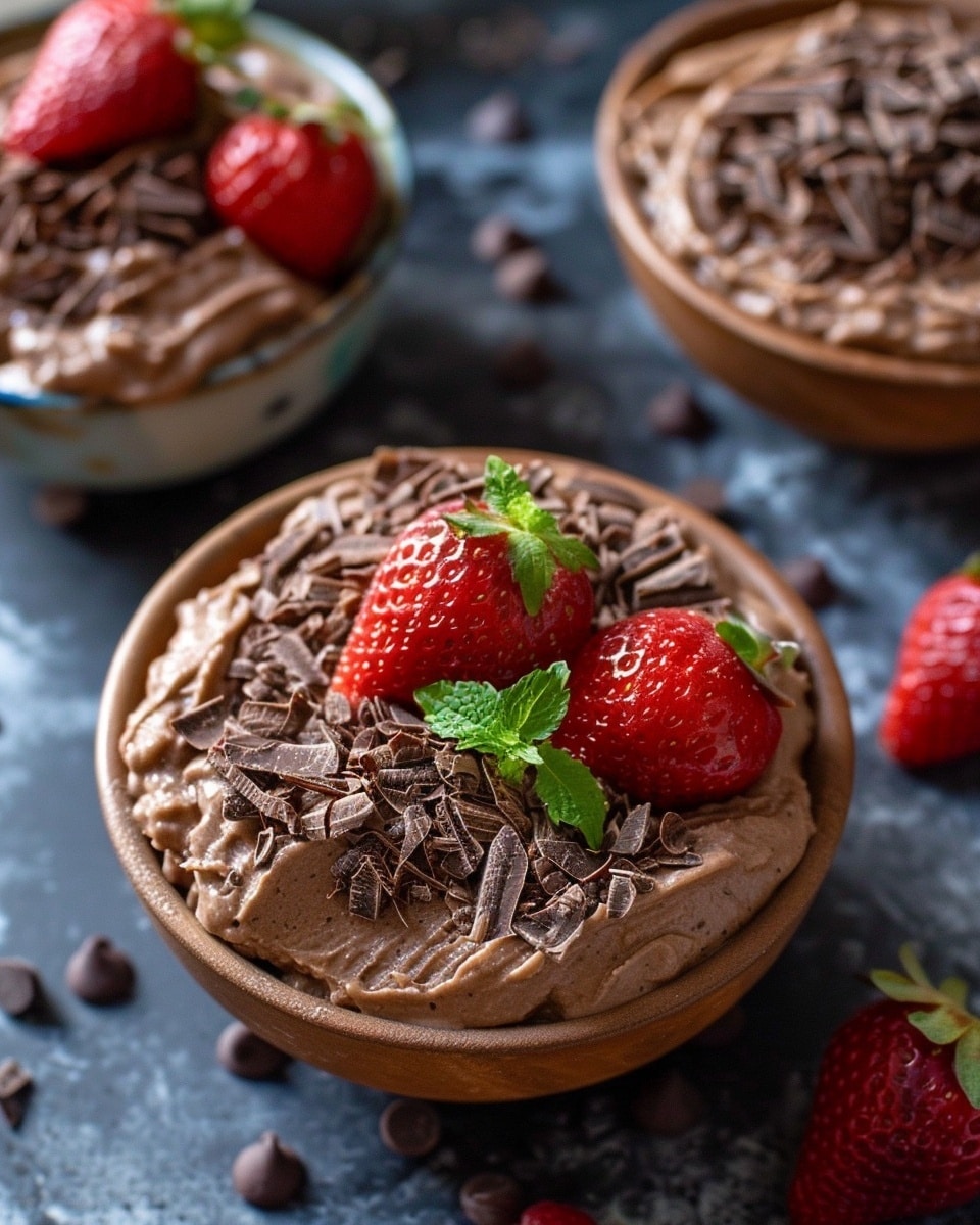 Homemade Chocolate Mousse