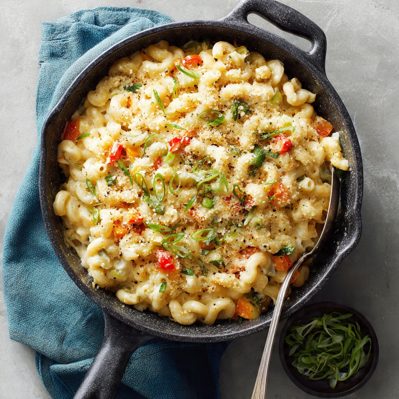 One Pot Veggie Mac and Cheese