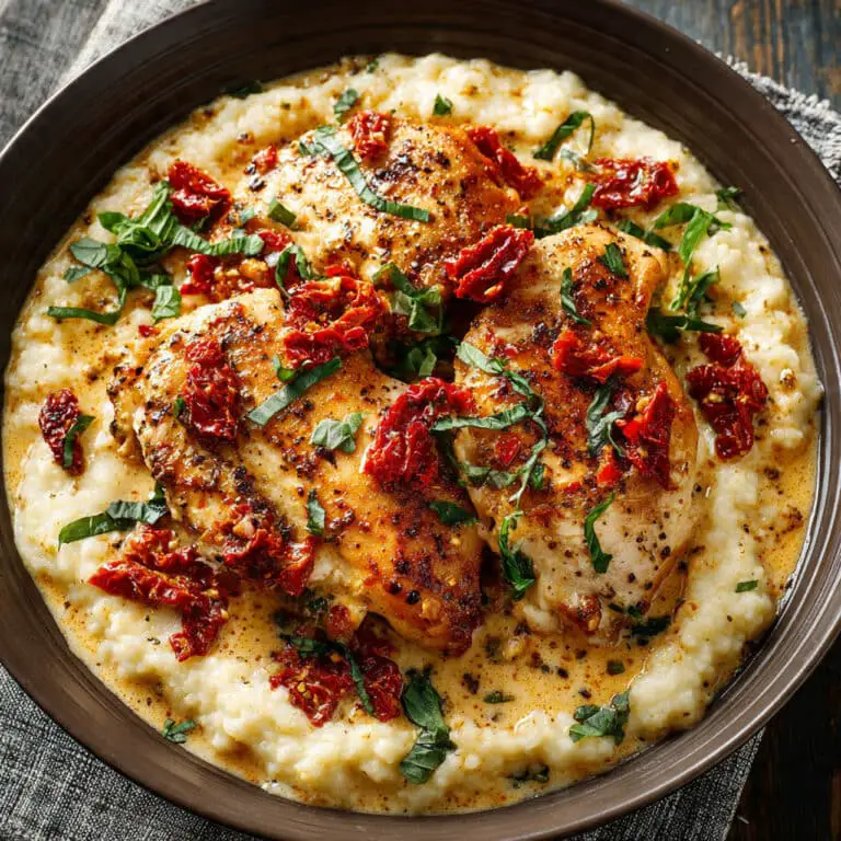 Indulgent Creamy Tuscan Sun-Dried Tomato Chicken