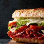 Italian Grinder Salad Sandwich