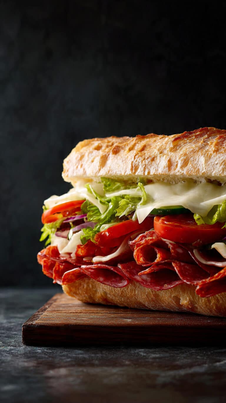 Italian Grinder Salad Sandwich