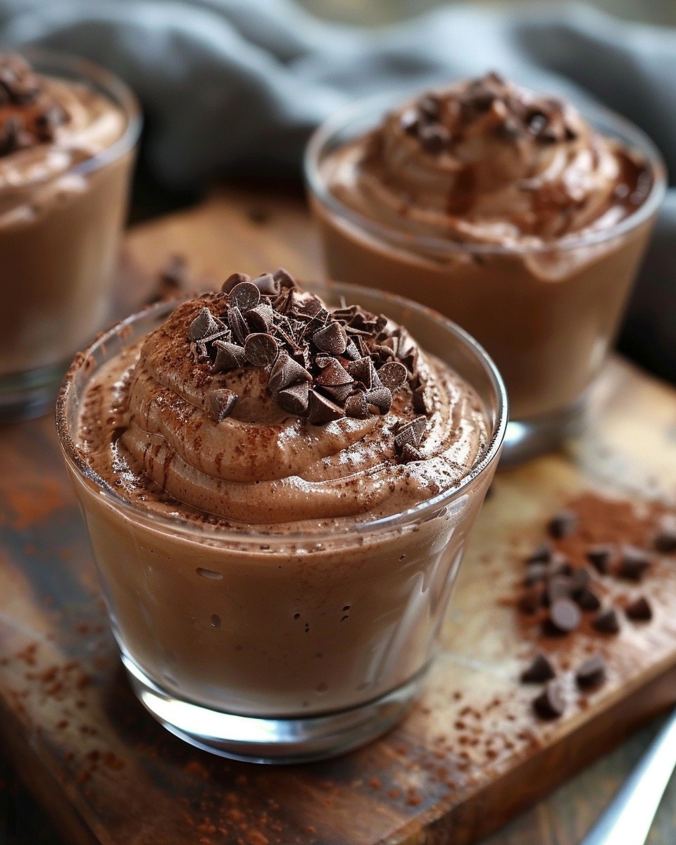 Homemade Chocolate Mousse