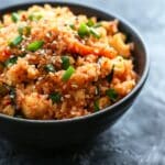 Baked Kimchi Cauliflower Rice