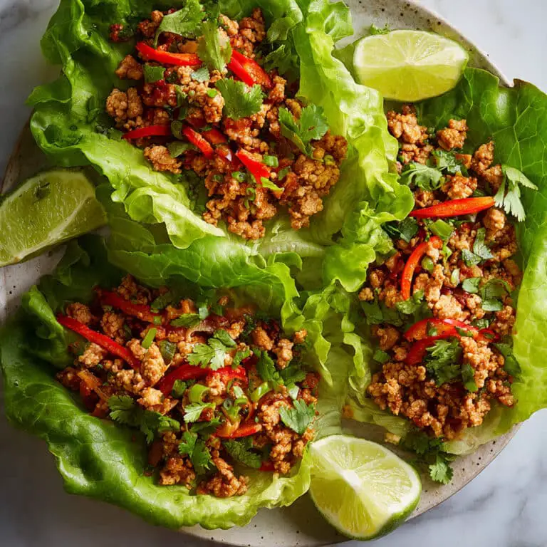 Turkey Taco Lettuce Wraps
