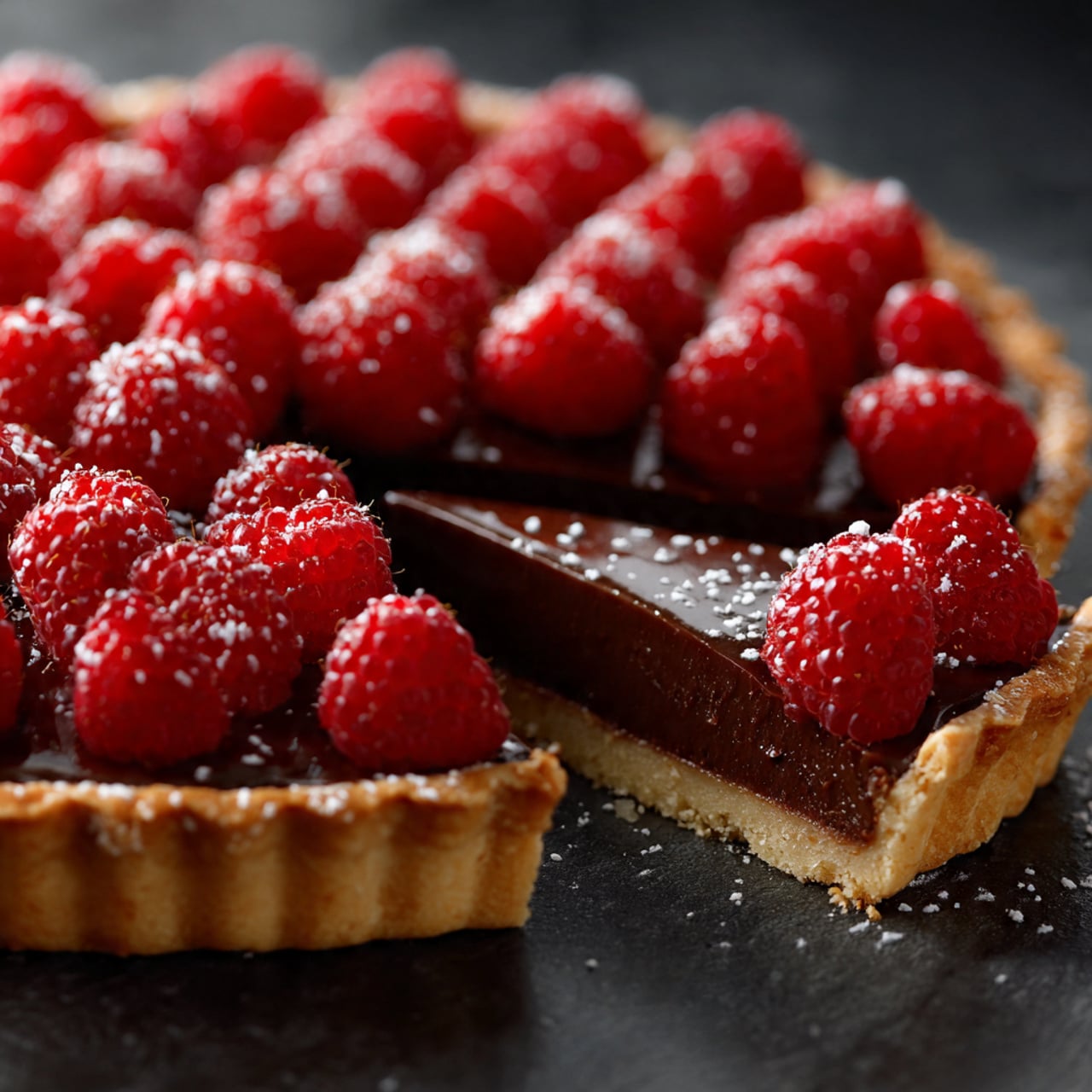 Chocolate Raspberry Tart Recipe