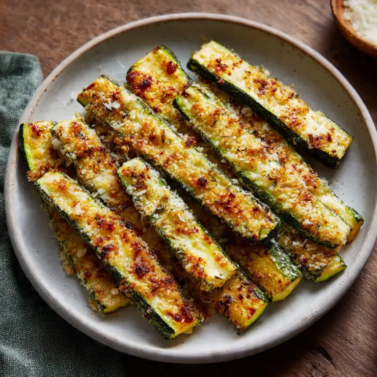 Parmesan Roasted Zucchini and Squash