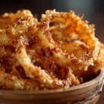 Crispy Parmesan Onion Ring Chips