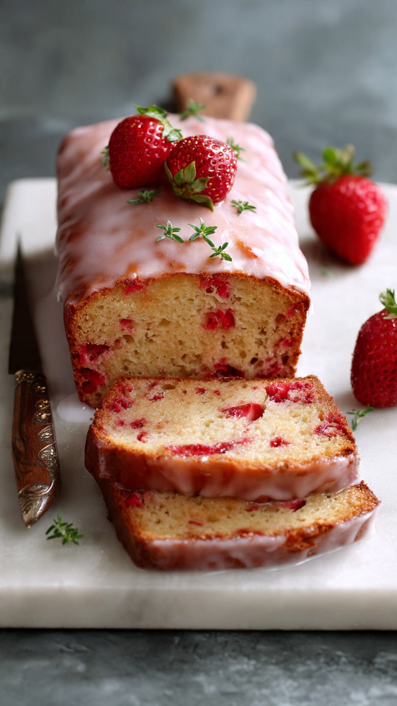 Moist Strawberry Bread