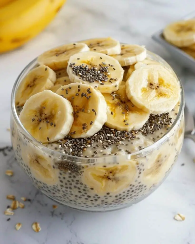 Overnight Banana Bread Chia Pudding