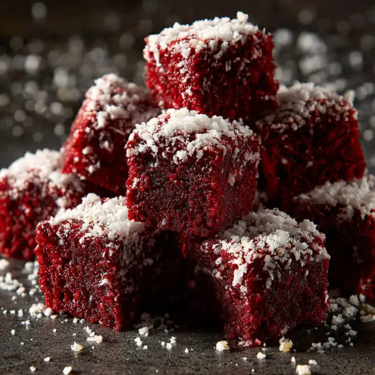 Sweet Red Velvet Brownie Bites