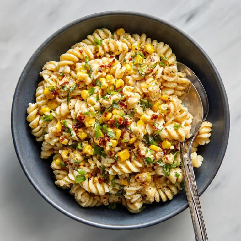 Healthy Street Corn Pasta Salad