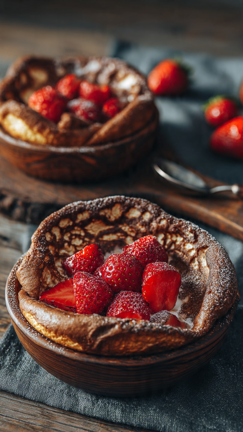 Baked Protein Pancake Bowls