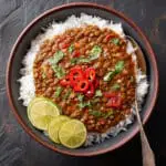 Slow Cooker Coconut Curry Lentils