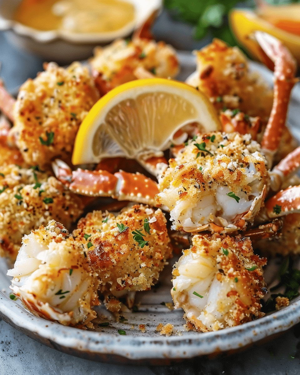 Crispy Golden Crab Bites