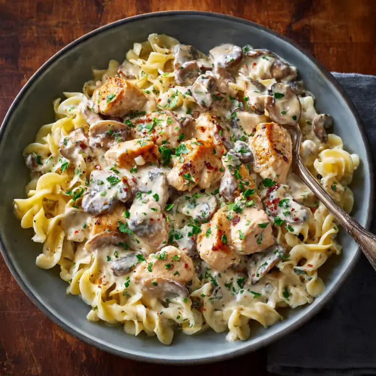 Irresistible Chicken Stroganoff