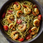 Shrimp Pesto Pasta