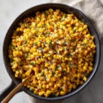 Easy Skillet Corn with Honey Butter